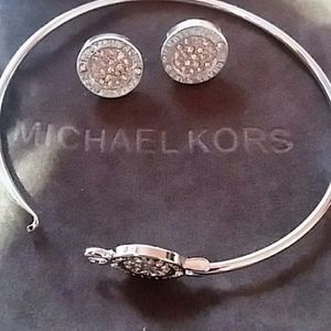 MK Silver Pave Set